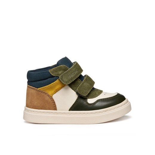 Sneakersy Geox B Nashik B465NA 08522 C1M3X S Khaki ze sklepu eobuwie.pl w kategorii Buty sportowe dziecięce - zdjęcie 185069174