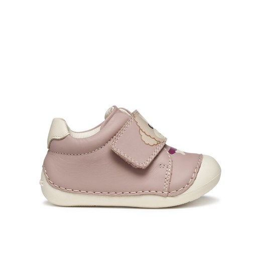 Sneakersy Geox B Tutim B3540B 00085 C8011 Różowy ze sklepu eobuwie.pl w kategorii Buty sportowe dziecięce - zdjęcie 185069200