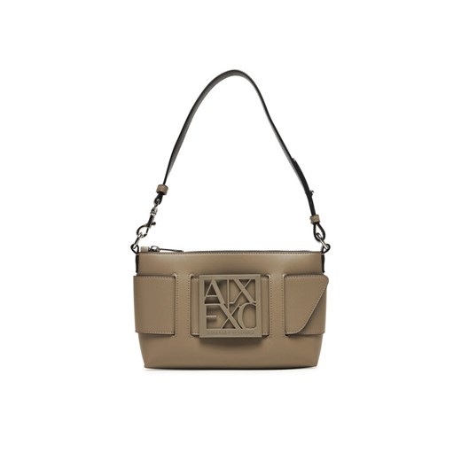 Torebka Armani Exchange 942907 0A874 U6242 Brązowy ze sklepu eobuwie.pl w kategorii Listonoszki - zdjęcie 185069221