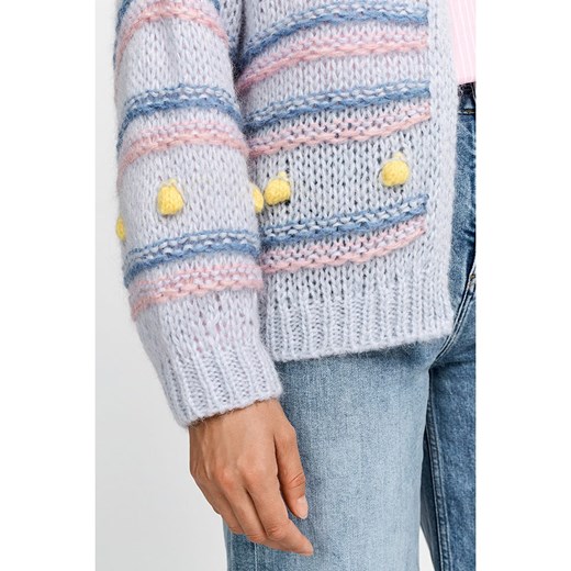Rich &amp; Royal Kardigan w kolorze błękitno-jasnoróżowym Rich & Royal M promocja Limango Polska