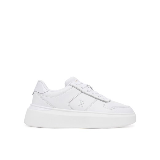 Tommy Hilfiger Sneakersy Patent Platform FW0FW08819 Biały ze sklepu MODIVO w kategorii Buty sportowe damskie - zdjęcie 185070292