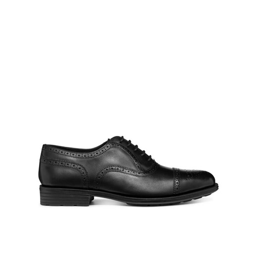 Geox Półbuty U Walk Pleasure F U46H8B 00043 C9999 Czarny ze sklepu MODIVO w kategorii Buty eleganckie męskie - zdjęcie 185070302
