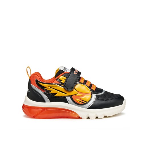 Sneakersy Geox J Ciberdron J56LBH 054FU C0038 D Czarny ze sklepu eobuwie.pl w kategorii Buty sportowe dziecięce - zdjęcie 185070892