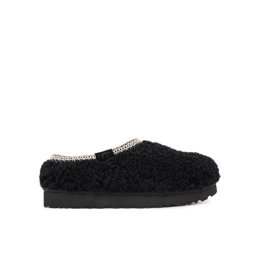 Kapcie Ugg W M Tasman Maxi 1158356 Czarny ze sklepu eobuwie.pl w kategorii Kapcie damskie - zdjęcie 185070904