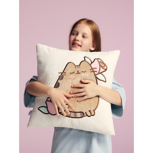 Reserved - Poduszka Pusheen - złamana biel ze sklepu Reserved w kategorii Poduszki dla dzieci - zdjęcie 185071441