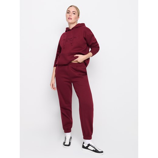 Sinsay - Spodnie jogger - fioletowy Sinsay XS Sinsay