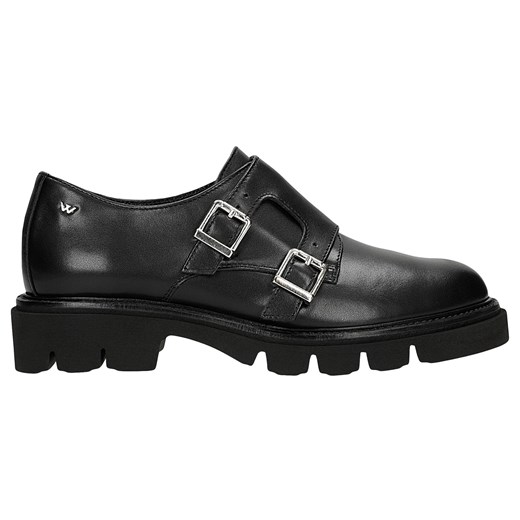 Wojas Damskie Półbuty Typu Monk Strap Na Traktorowej Podeszwie ze sklepu Wojas w kategorii Półbuty damskie - zdjęcie 185071924