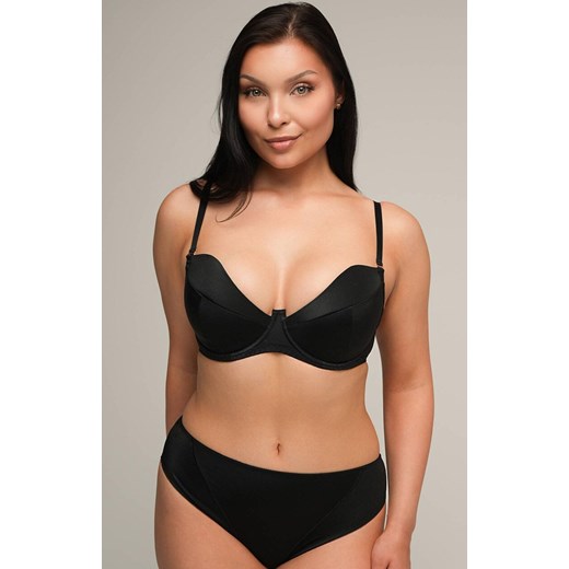 Ava biustonosz push-up czarny z odpinanymi ramiączkami AV 2202, Kolor czarny, Rozmiar 65D, Ava ze sklepu Primodo w kategorii Biustonosze - zdjęcie 185072403