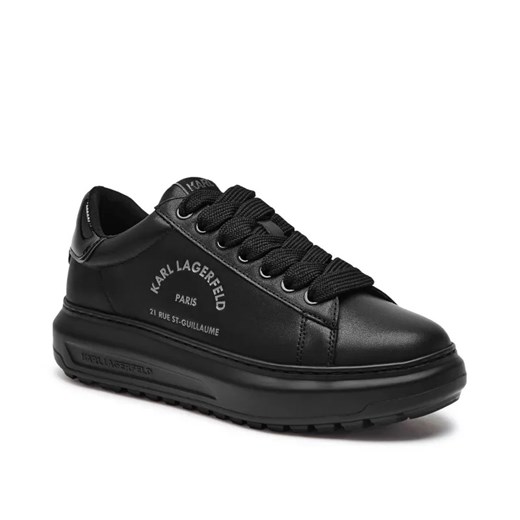 Karl Lagerfeld Skórzane sneakersy KAPRI LUG Maison ze sklepu Gomez Fashion Store w kategorii Buty sportowe męskie - zdjęcie 185072820