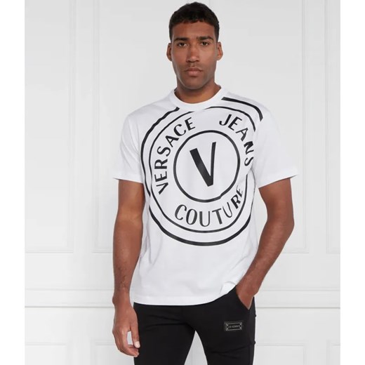 Versace Jeans Couture T-shirt | Regular Fit ze sklepu Gomez Fashion Store w kategorii T-shirty męskie - zdjęcie 185072911