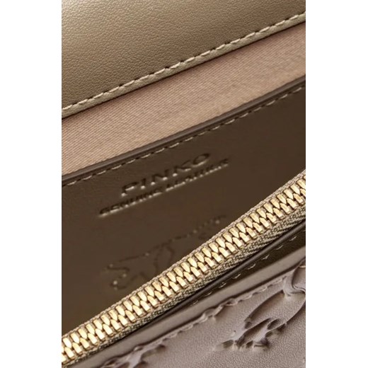 Pinko Skórzana torebka na ramię LOVE ONE MINI Pinko OS Gomez Fashion Store