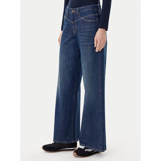 Guess Jeans Jeansy W5BA2Y D0026 Granatowy Regular Fit ze sklepu MODIVO w kategorii Jeansy damskie - zdjęcie 185073924