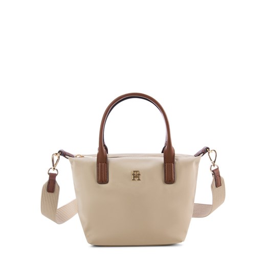 Tommy Hilfiger Damska torba na ramię Kobiety Sztuczne włókno beżowy jednolity ze sklepu vangraaf w kategorii Torby Shopper bag - zdjęcie 185075212
