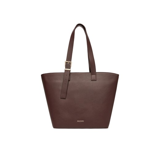 Gino Rossi Torebka C-AYSHA-KQ78 Brązowy ze sklepu MODIVO w kategorii Torby Shopper bag - zdjęcie 185075362
