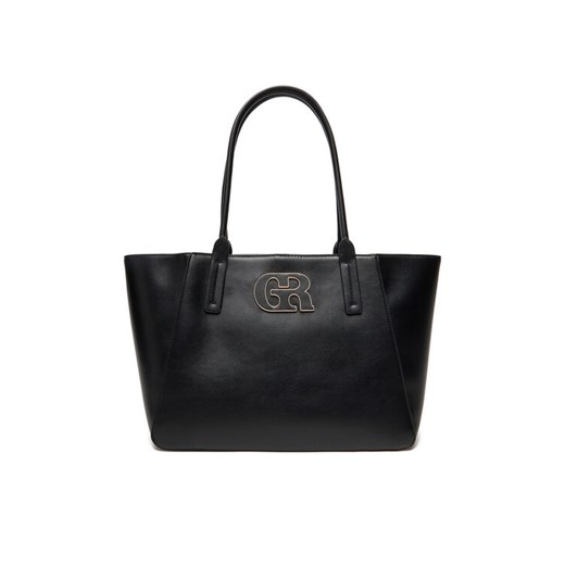 Gino Rossi Torebka CEO-EDELWEIS Czarny ze sklepu MODIVO w kategorii Torby Shopper bag - zdjęcie 185075364