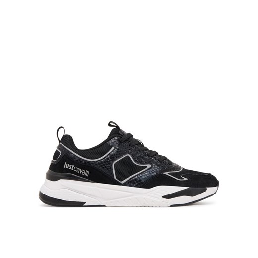 Just Cavalli Sneakersy Fondo Nevada Dis 2 79QA3SD1 ZSD37 Czarny ze sklepu MODIVO w kategorii Buty sportowe męskie - zdjęcie 185075382