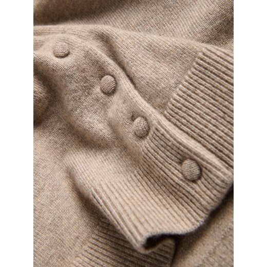 Reserved - Wełniany kardigan - brązowy Reserved M Reserved