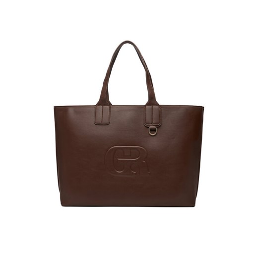 Torebka Gino Rossi CEO-EVI-LA513-332-3 Brązowy ze sklepu eobuwie.pl w kategorii Torby Shopper bag - zdjęcie 185077374