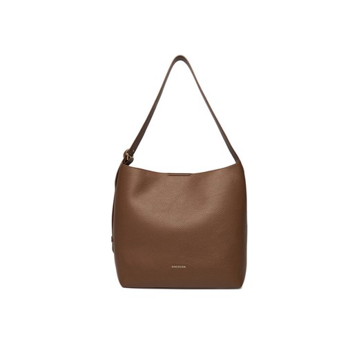 Torebka Gino Rossi C-THANA-KQ031 Brązowy ze sklepu eobuwie.pl w kategorii Torby Shopper bag - zdjęcie 185077423