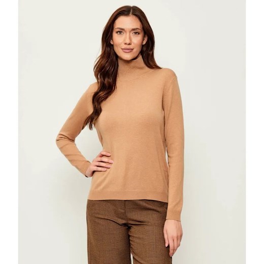 Weekend MaxMara Golf KIKU | Regular Fit | z dodatkiem jedwabiu ze sklepu Gomez Fashion Store w kategorii Swetry damskie - zdjęcie 185078893