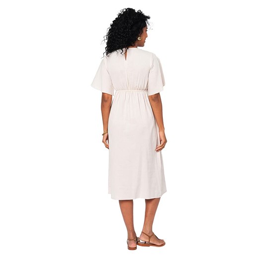 Aller Simplement Sukienka w kolorze białym Aller Simplement 42 okazyjna cena Limango Polska