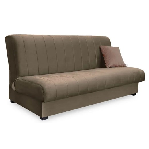 Beżowa sofa rozkładana K1-L14 ze sklepu Edinos.pl w kategorii Sofy i kanapy - zdjęcie 185079852