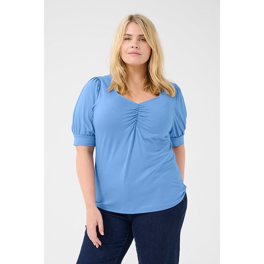Kaffe Koszulka w kolorze błękitnym ze sklepu Limango Polska w kategorii Bluzki damskie - zdjęcie 185080364
