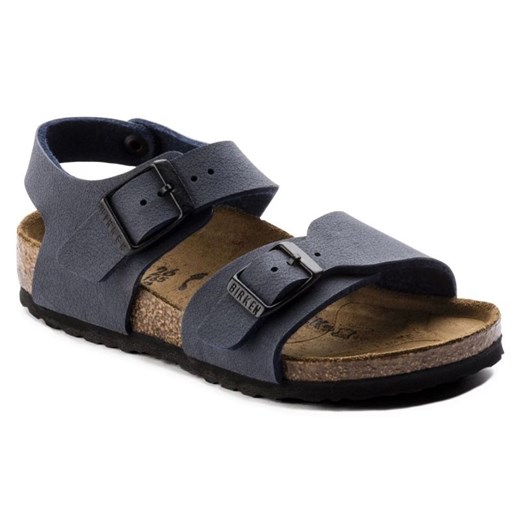 Sandały Birkenstock New York Bs  0087771 niebieskie 39 ButyModne.pl
