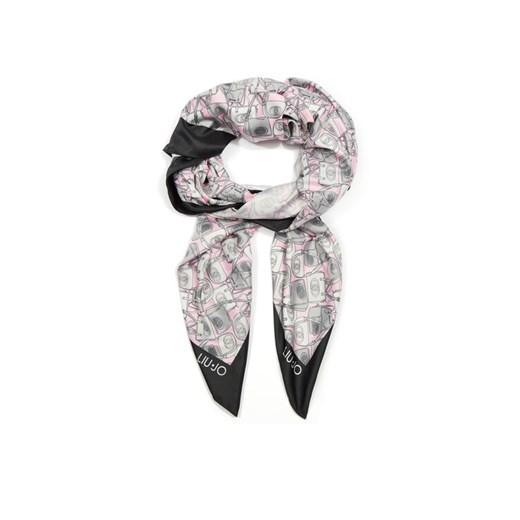 Liu Jo Chusta Ecs Foulard Icon Bag 2A4036 T0300 Szary ze sklepu MODIVO w kategorii Szaliki i chusty damskie - zdjęcie 185082191