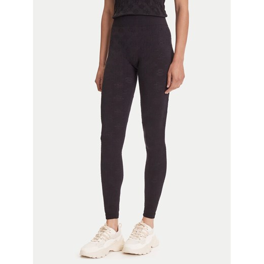 Guess Legginsy V5YB09 Z3OA0 Czarny Slim Fit ze sklepu MODIVO w kategorii Spodnie damskie - zdjęcie 185082194