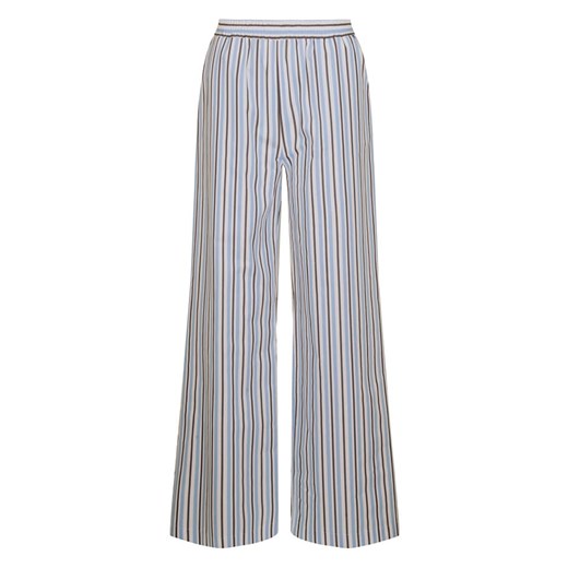 Seidensticker Spodnie w kolorze błękitno-biało-granatowym Seidensticker 42 wyprzedaż Limango Polska