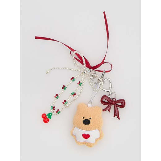 Reserved - Breloczek z misiem - wielobarwny Reserved ONE SIZE Reserved