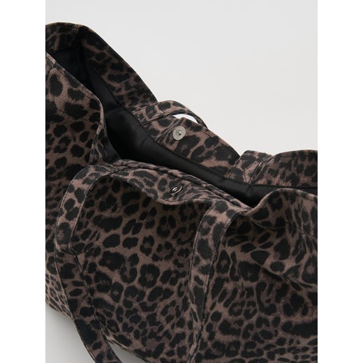 Reserved - Płócienna torebka shopper - wielobarwny Reserved ONE SIZE Reserved