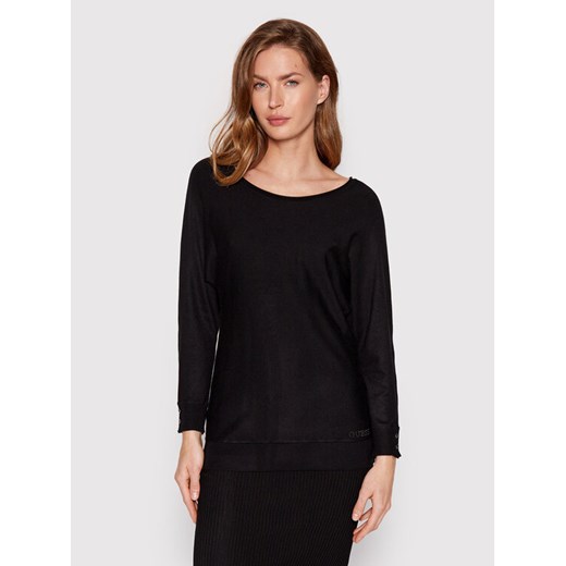 Guess Sweter Adele W2YR34 Z2V62 Czarny Regular Fit ze sklepu MODIVO w kategorii Swetry damskie - zdjęcie 185083802