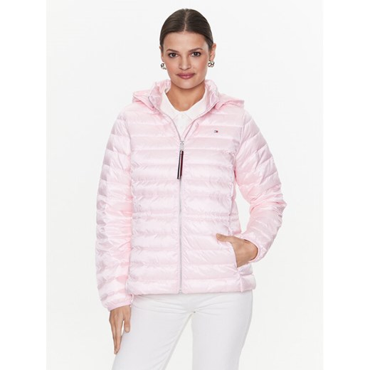 Tommy Hilfiger Kurtka puchowa Feminne WW0WW37264 Różowy Regular Fit ze sklepu MODIVO w kategorii Kurtki damskie - zdjęcie 185085512
