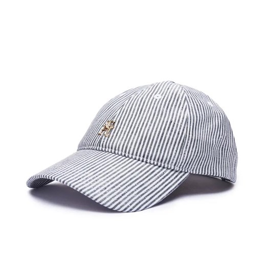 Tommy Hilfiger Lniana bejsbolówka Tommy Hilfiger OS wyprzedaż Gomez Fashion Store