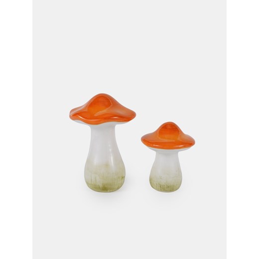 Sinsay - Dekoracja stojąca w kształcie grzyba - pomarańczowy Sinsay One Size Sinsay