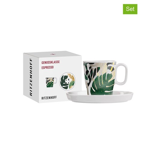 RITZENHOFF 2-częściowy zestaw &quot;Genussklasse 4&quot; do espresso - 97 ml ze sklepu Limango Polska w kategorii Dzbanki i zaparzacze - zdjęcie 185133250