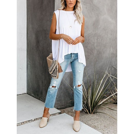 LA Angels Top w kolorze białym La Angels S wyprzedaż Limango Polska