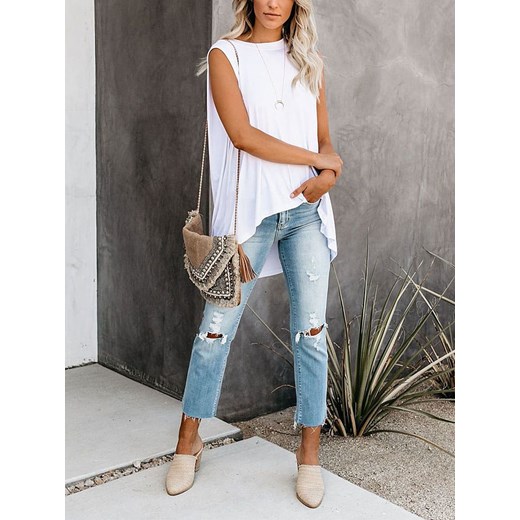 LA Angels Top w kolorze białym La Angels M Limango Polska okazja