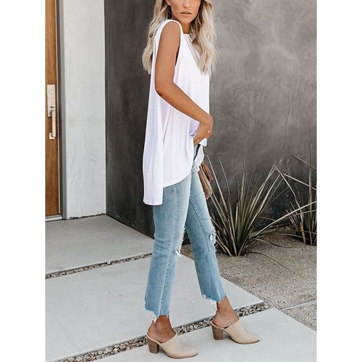 LA Angels Top w kolorze białym La Angels M wyprzedaż Limango Polska