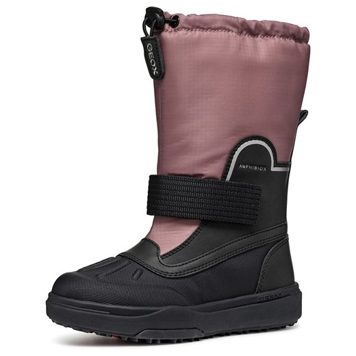 Geox Kozaki zimowe &quot;Bunshee&quot; w kolorze jasnoróżowo-czarnym Geox 33 wyprzedaż Limango Polska