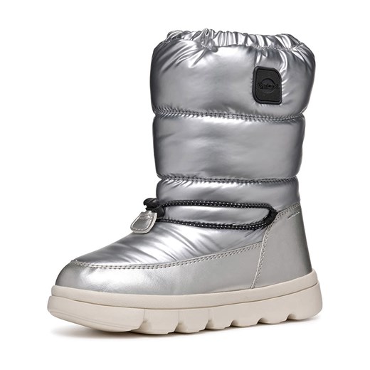 Geox Kozaki zimowe "Willaboom" w kolorze srebrnym Geox 38 okazja Limango Polska