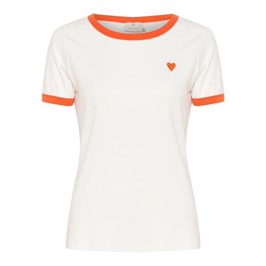 Kaffe Koszulka w kolorze białym Kaffe M wyprzedaż Limango Polska