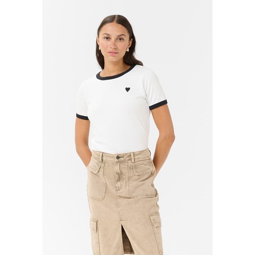 Kaffe Koszulka w kolorze białym Kaffe XXL Limango Polska okazja