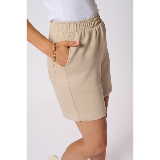 Kaffe Szorty w kolorze beżowym Kaffe XS okazyjna cena Limango Polska