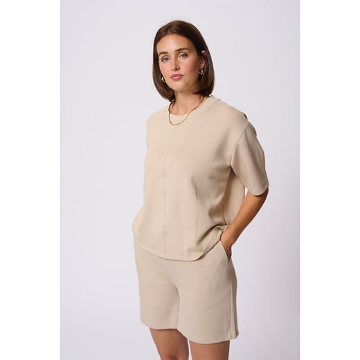 Kaffe Koszulka w kolorze beżowym Kaffe XL promocja Limango Polska