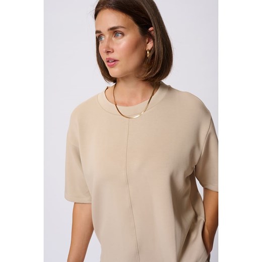 Kaffe Koszulka w kolorze beżowym Kaffe L promocja Limango Polska