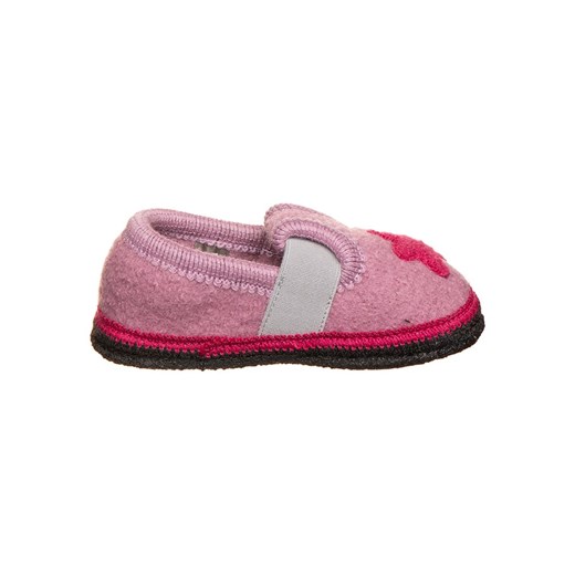 lamino Kapcie &quot;Stern&quot; w kolorze jasnoróżowo-różowo-białym Lamino 28 wyprzedaż Limango Polska