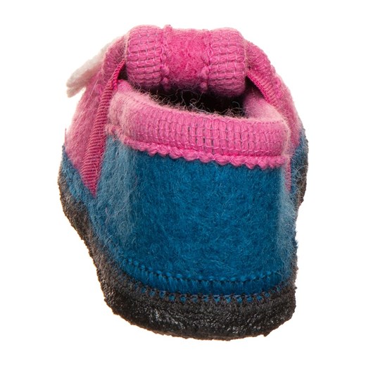 lamino Kapcie &quot;Blume&quot; w kolorze granatowo-różowym Lamino 31 wyprzedaż Limango Polska